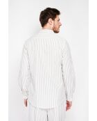 Chemise 100% lin Frédéric blanche