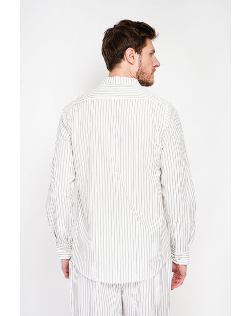 Chemise 100% lin Frédéric blanche