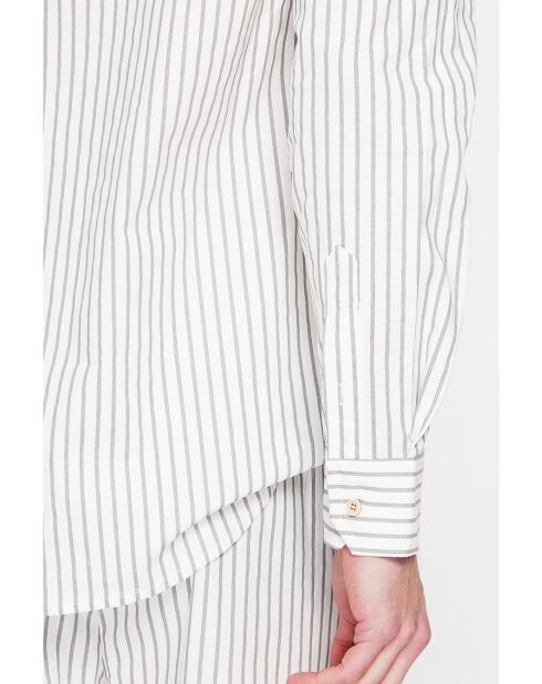 Chemise 100% lin Frédéric blanche