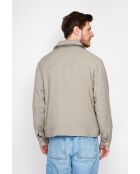 Overhemd van kaki linnenmix Étienne