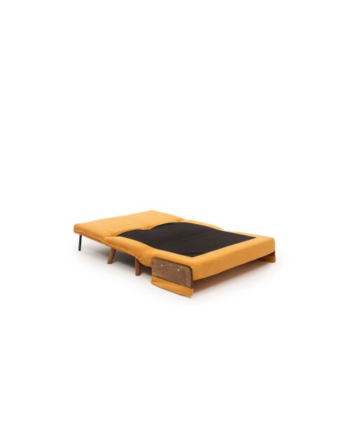 Cosmo bohemian mustard 2-zitsslaapbank - 78x120x82 cm