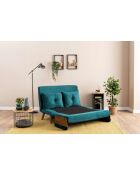 Cosmo 2-zitsslaapbank petrolgroen - 78x120x82 cm