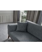 Canapé-lit 3 places Cofi gris clair - 222x90x80 cm