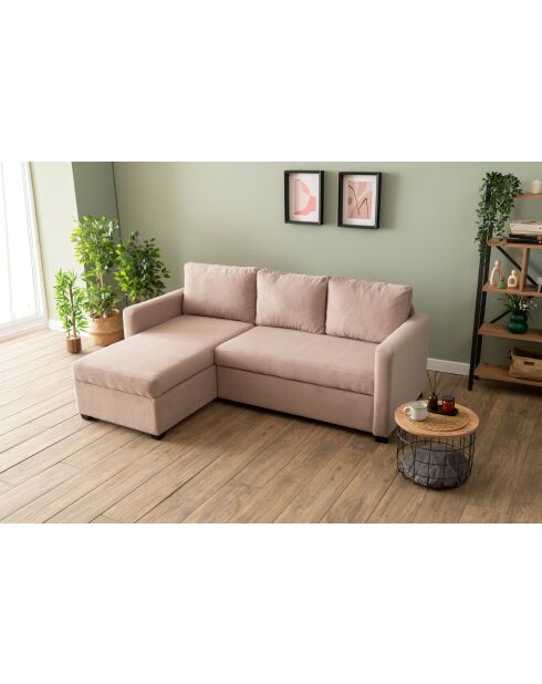 Canapé-lit d'angle Kado Vison - 140x190 cm