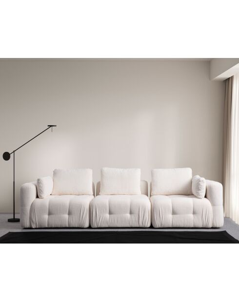 Amaris 3-Sitzer-Sofa weiß - 290x100x65 cm