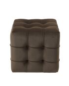Pouf Lizbon Brun - 42x 42x 42 cm