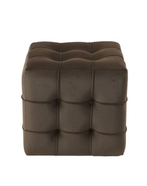 Pouf Lizbon Brun - 42x 42x 42 cm