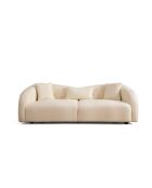 Cremefarbenes 3-Sitzer-Sofa von Venedik - 236 x 91 x 76 cm