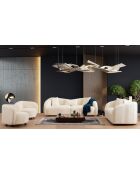 Cremefarbenes 3-Sitzer-Sofa von Venedik - 236 x 91 x 76 cm