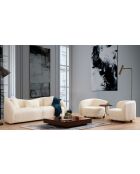 Cremefarbenes 3-Sitzer-Sofa von Venedik - 236 x 91 x 76 cm