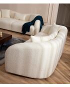 Cremefarbenes 3-Sitzer-Sofa von Venedik - 236 x 91 x 76 cm