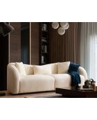 Cremefarbenes 3-Sitzer-Sofa von Venedik - 236 x 91 x 76 cm