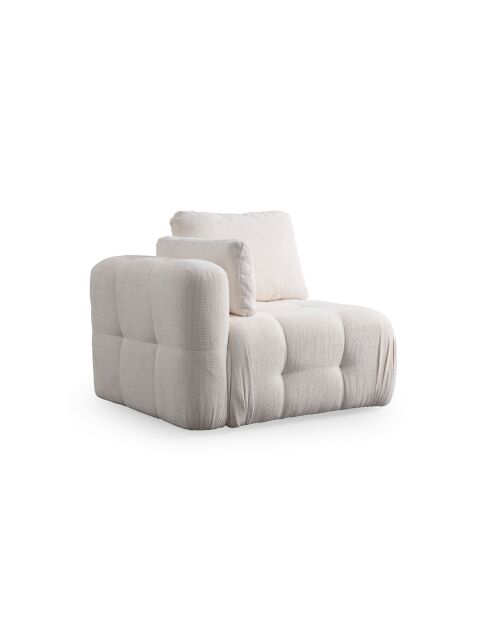 Weißes Amaris 2-Sitzer-Sofa - 300x120x65 cm