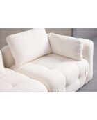 Weißes Amaris 2-Sitzer-Sofa - 300x120x65 cm