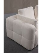 Weißes Amaris 2-Sitzer-Sofa - 300x120x65 cm