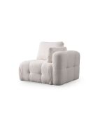 Weißes Amaris 2-Sitzer-Sofa - 300x120x65 cm