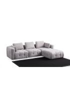 Amaris 3-zits hoekbank met voetenbank - 290x200x100x65 cm