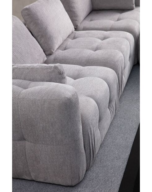 Amaris 3-zits hoekbank met voetenbank - 290x200x100x65 cm