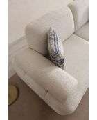 Canapé-lit 3 places Joli canapé crème - 225x100x75 cm