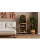 Cosmo Teddy witte 2-zitsslaapbank - 78x120x82 cm