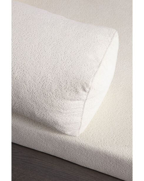 Via Con 2-Sitzer-Schlafsofa weiß - 200x100x80 cm