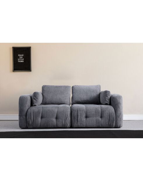 Amaris 2-Sitzer-Sofa grau - 300x120x65 cm