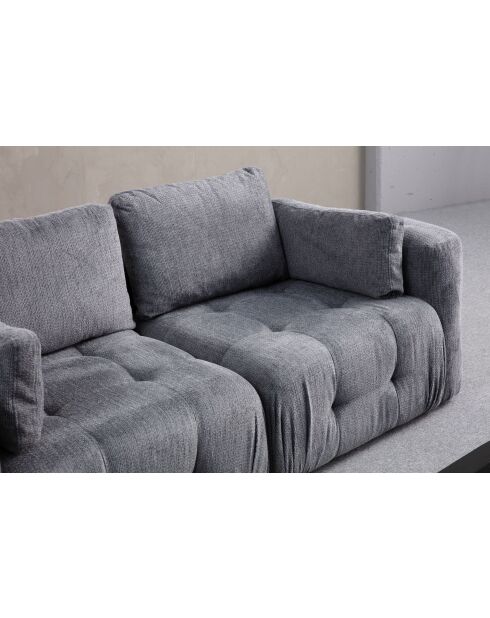 Amaris 2-Sitzer-Sofa grau - 300x120x65 cm