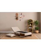 Cosmo 1-zitsslaapbank crème - 77x70x82 cm