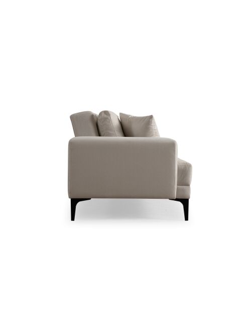 Astana 3-zitsbank ecru - 100x234x78 cm