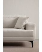 Divano Astana 3 posti ecru - 100x234x78 cm