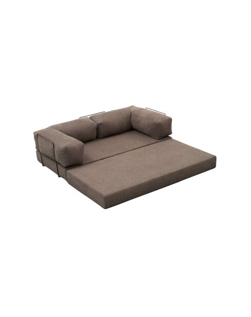 Comfort v2 graues 3-Sitzer-Sofa - 190x95x75 cm