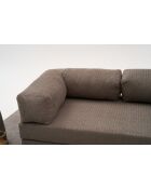 Comfort v2 graues 3-Sitzer-Sofa - 190x95x75 cm