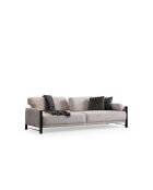 Nora beige 3-zitsbank - 235x67x100 cm