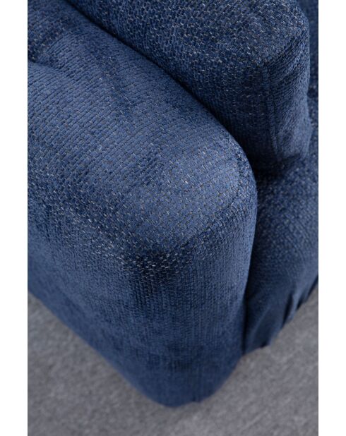 Divano Amaris 3 posti blu marino - 290x100x65 cm