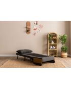 Cosmo 1-Sitzer-Schlafsofa dunkelgrau - 77x70x82 cm