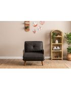 Cosmo 1-Sitzer-Schlafsofa dunkelgrau - 77x70x82 cm