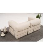Comfort v2 3-Sitzer-Sofa, 190 x 95 x 75 cm, cremefarben