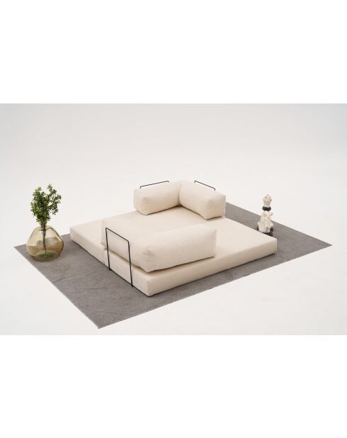 Comfort v2 3-Sitzer-Sofa, 190 x 95 x 75 cm, cremefarben