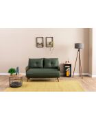 Canapé-lit 2 places Cosmo vert - 78x120x82 cm