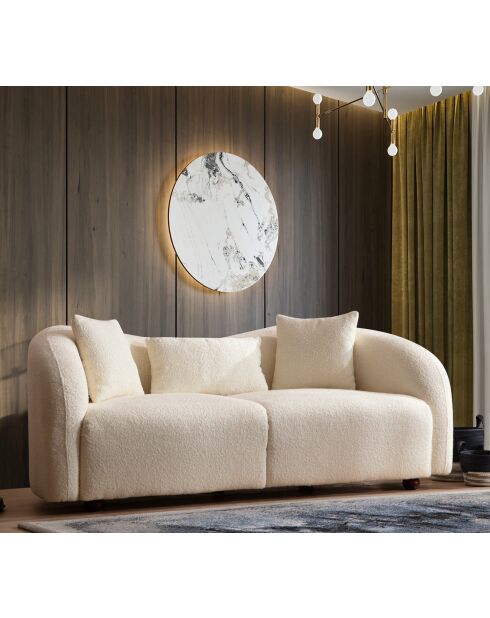 Venedik creme 2-zitsbank - 190x91x76 cm