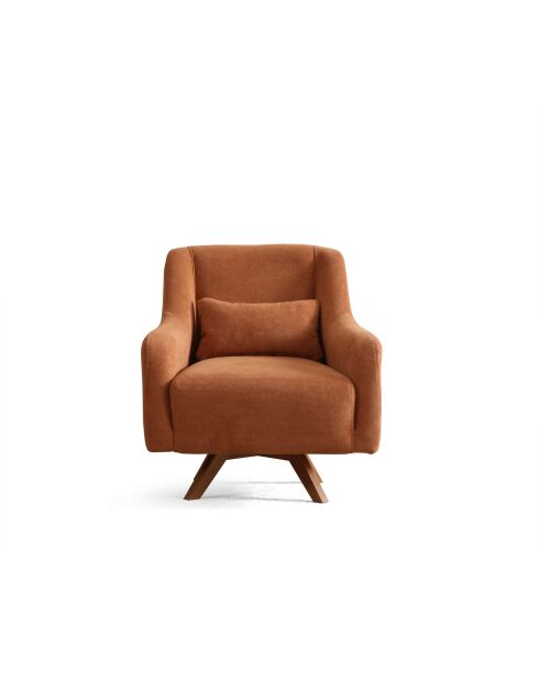 Hera oranger Ohrensessel - 70x75x85 cm