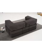 Comfort v2 3-Sitzer-Sofa anthrazit - 190x95x75 cm