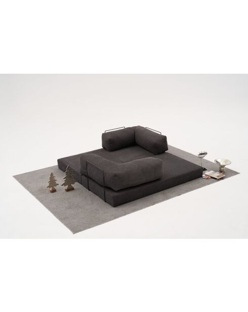 Comfort v2 3-Sitzer-Sofa anthrazit - 190x95x75 cm