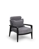 Silla Apollo gris - 77x84x90 cm