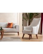 Poltrona Cofi crema - 72x87x102 cm