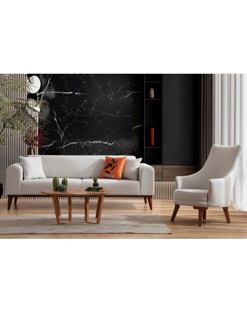 Poltrona Cofi crema - 72x87x102 cm