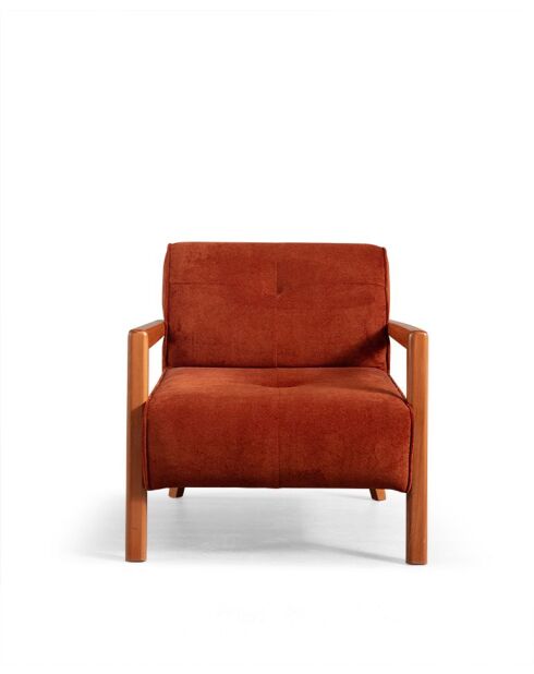 Drop Berger Ohrensessel, 75 x 90 x 75 cm, orange