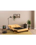 Cosmo 2-zitsslaapbank mosterd - 78x120x82 cm