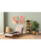 Cosmo Bohème Mink 1-zits slaapbank - 77x70x82 cm