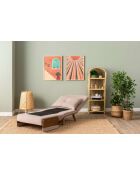 Cosmo Bohème Mink 1-zits slaapbank - 77x70x82 cm